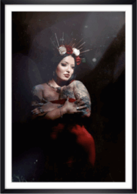 IMPERATRIX SUB ROSA (50 x 70cm) CHF 200.-